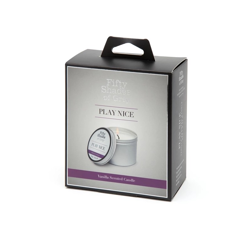 Świeca do masażu - Fifty Shades of Grey Play Nice Vanilla Candle 90g